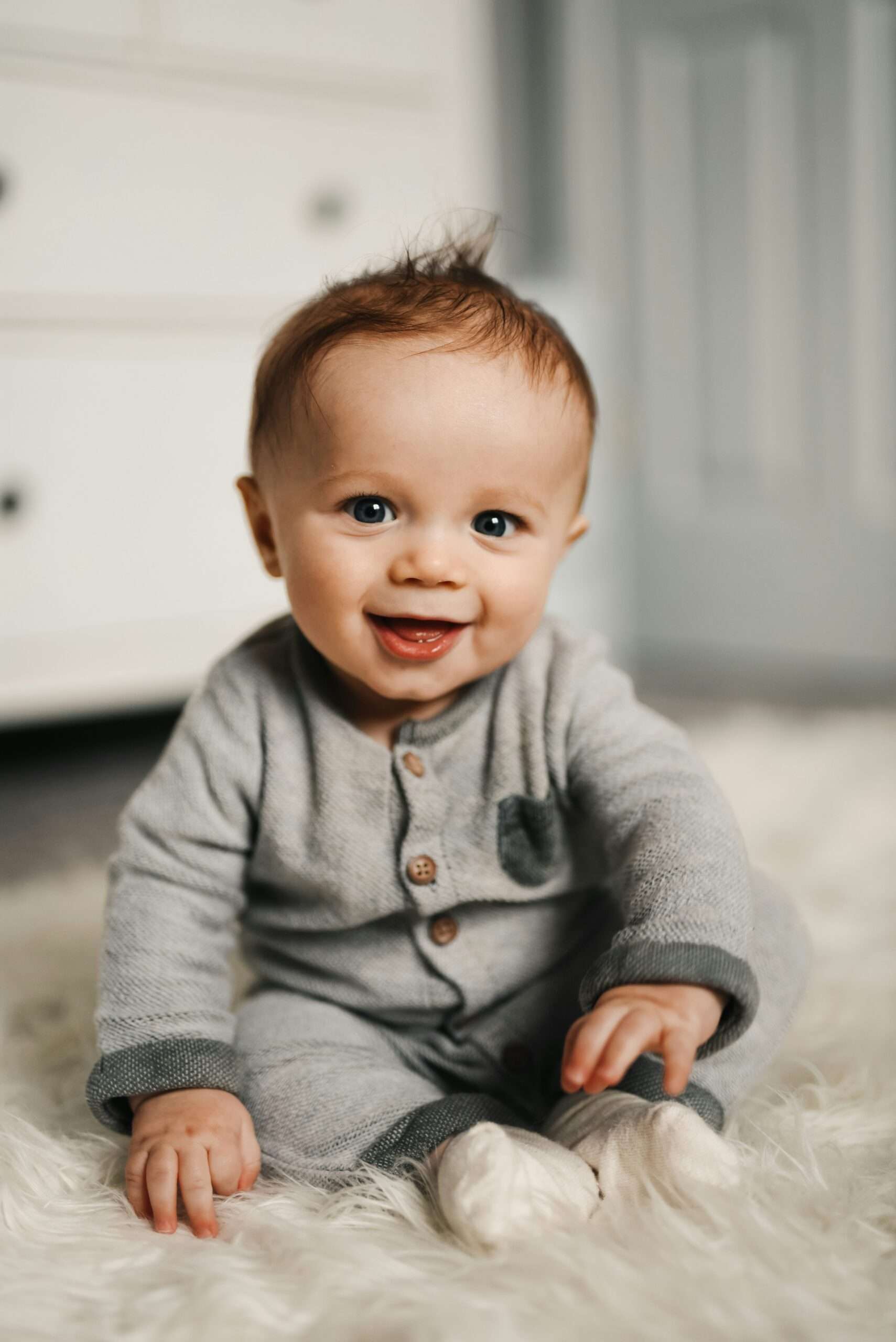 baby smiling