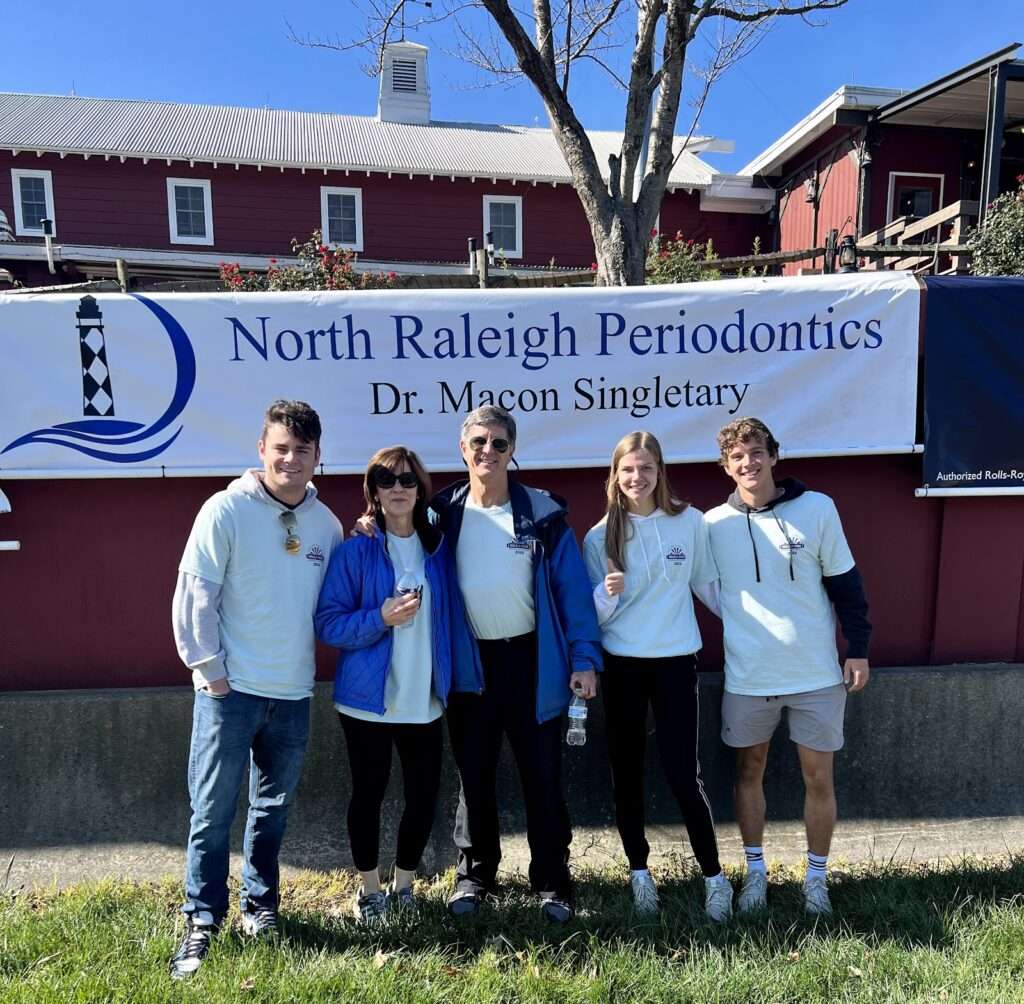 Dr. Macon Singletary and his family