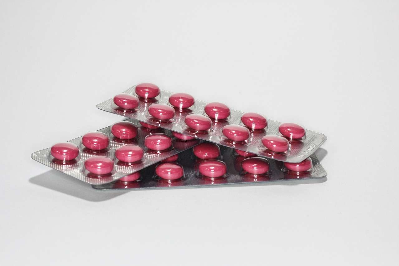 pills in container