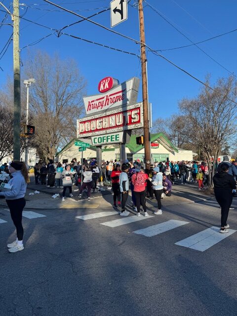 Krispy Kreme Challenge participants